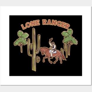 Lone Ranger Without Background Artwork Posters and Art